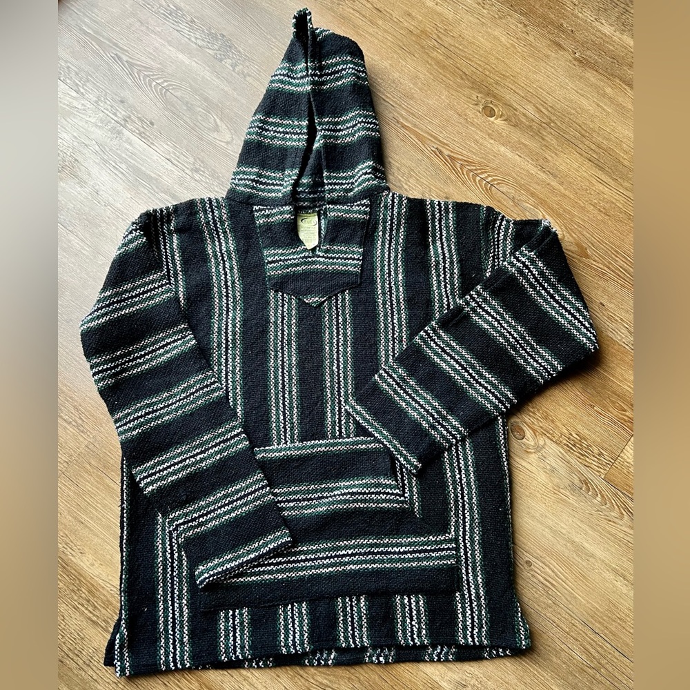Baja Woven Hoodie made in Mexico. Unisex